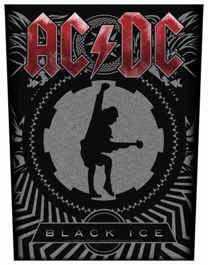 AC/DC - Black Ice - Rückenaufnäher / Backpatch