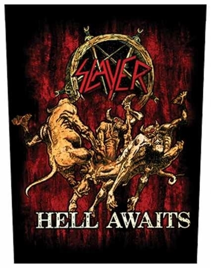 Slayer - Hell Awaits - Rückenaufnäher / Backpatch