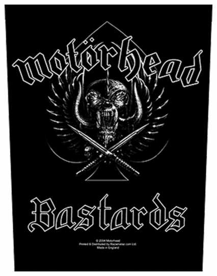 Motörhead - Bastards - Rückenaufnäher / Backpatch