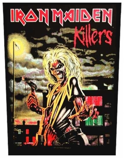 Iron Maiden - Killers - Rückenaufnäher / Backpatch