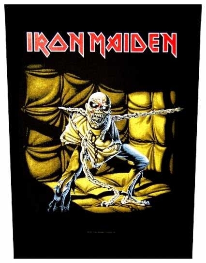 Iron Maiden - Piece of Mind - Rückenaufnäher / Backpatch