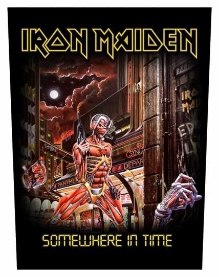 Iron Maiden - Somewhere In Time - Rückenaufnäher / Backpatch
