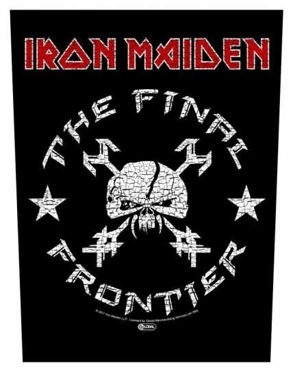 Iron Maiden - The Final Frontier Vintage Skull - Rückenaufnäher / Backpatch