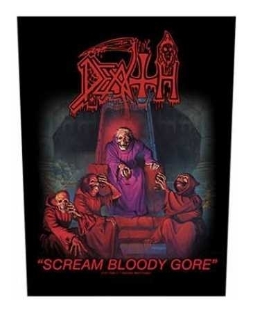 Death - Scream Bloody Gore - Rückenaufnäher / Back patch / Aufnäher