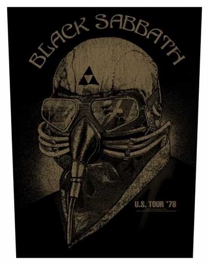 Black Sabbath - US Tour '78 - Rückenaufnäher / Backpatch
