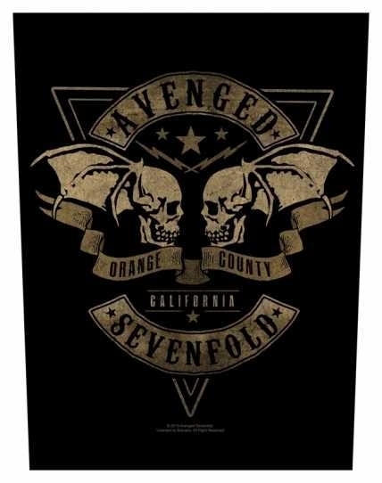 Avenged Sevenfold - Orange County - Rückenaufnäher / Back patch / Aufnäher