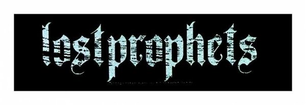 Lost Prophets - Gothic Logo - Superstrip - Aufnäher / Patch