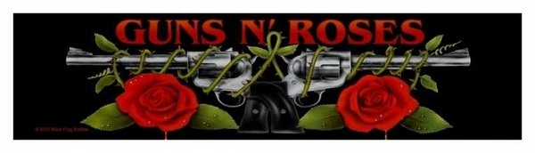 Guns N Roses - Logo - Superstrip - Aufnäher / Patch