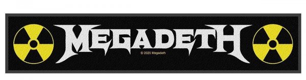 Megadeth - Logo - Superstrip - Aufnäher / Patch