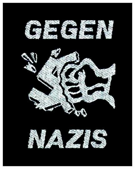 Gegen Nazis - Aufnäher / Patch