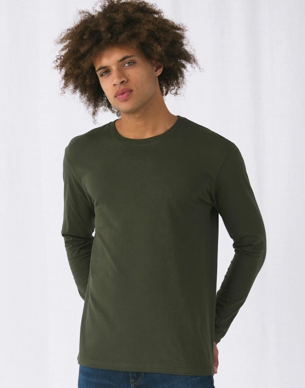 Long Sleeve T-Shirt: Single Jersey - B&C