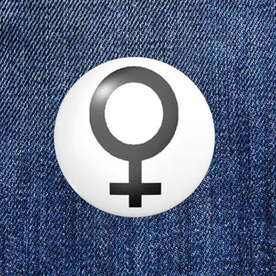 Feminismus - Feminism - 2,3 cm - Anstecker / Button