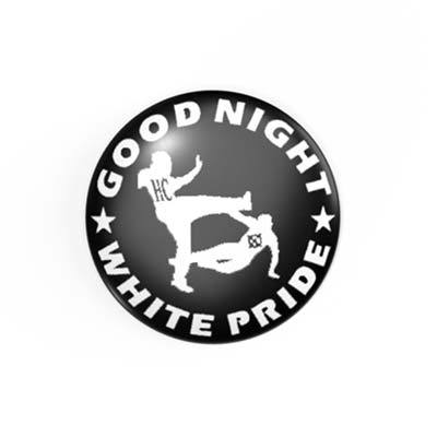 GOOD NIGHT WHITE PRIDE - SW - 2,3 cm - Anstecker / Button