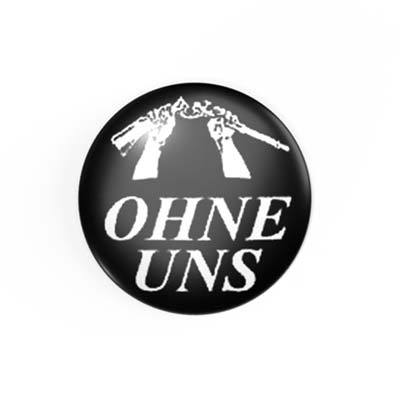 Waffen – OHNE UNS - 2,3 cm - Anstecker / Button