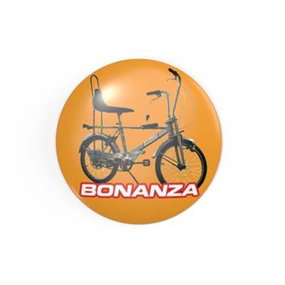 BONANZA Bicycle - 2.3 cm - Button / Badge / Pin