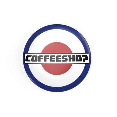 COFFEESHOP - 2,3 cm - Anstecker / Button / Pin