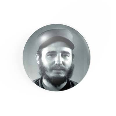 Fidel Castro - 2,3 cm - Anstecker / Button