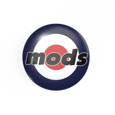 mods - Target - 2.3 cm - Button / Badge / Pin