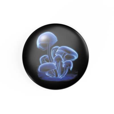 Magic Mushrooms - 2.3 cm - Button / Badge / Pin