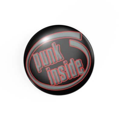 punk inside - 2,3 cm - Anstecker / Button