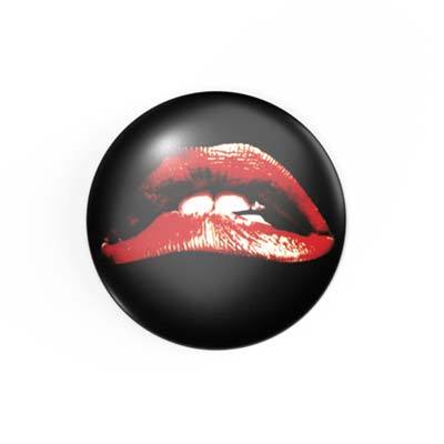Rocky Horror Lippen - 2,3 cm - Anstecker / Button