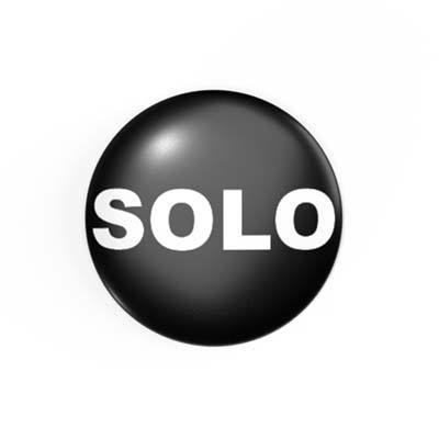 SOLO - Single - 2,3 cm - Anstecker / Button