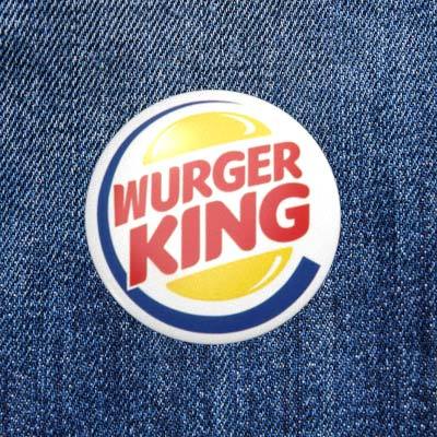 WURGER KING - Burger - 2,3 cm - Anstecker / Button