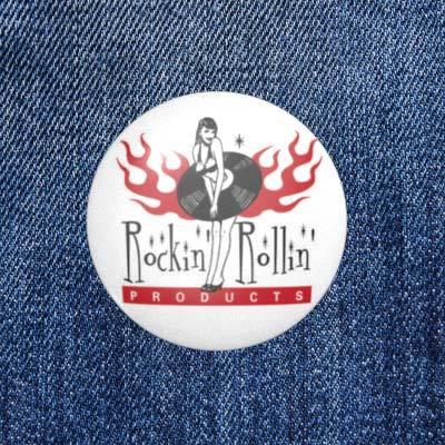 Rockin’ Rollin’ Products - Rockabilly - 2,3 cm - Anstecker / Button