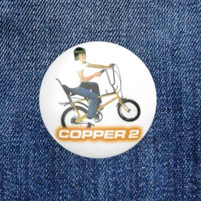 Bonanza-Rad - Copper 2 - 2,3 cm - Anstecker / Button