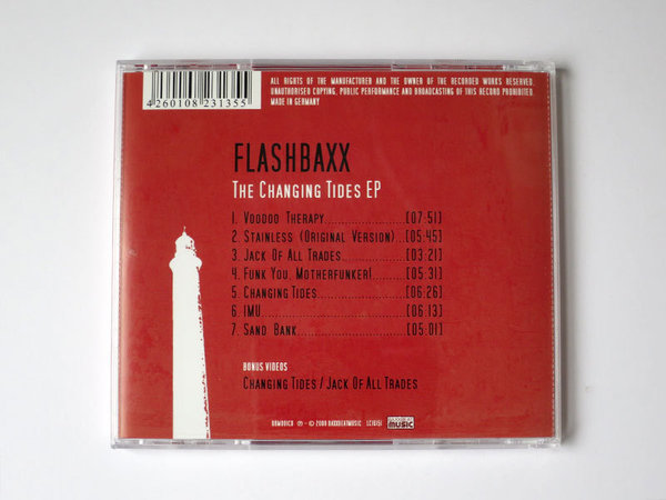 Flashbaxx - The Changing Tides EP - CD