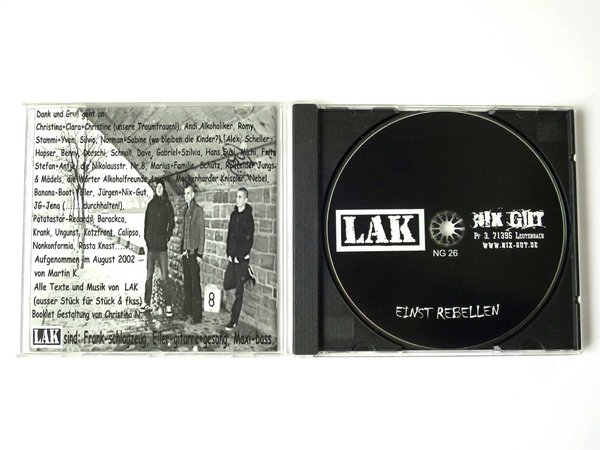 LAK - Einst Rebellen - CD