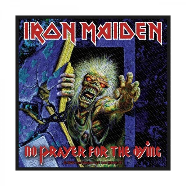 Iron Maiden - No Prayer For The Dying - Aufnäher / Patch