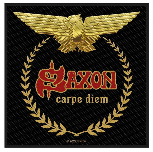 Saxon - Carpe Diem - Aufnäher / Patch