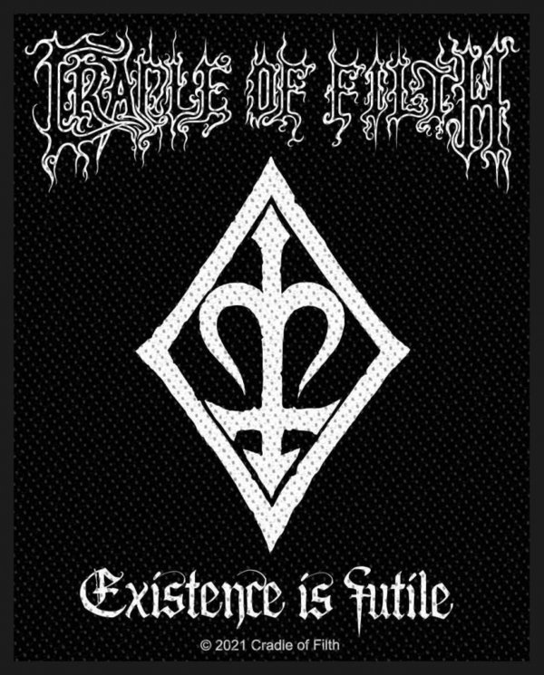 Cradle Of Filth - Existence Is Futile - Aufnäher / Patch
