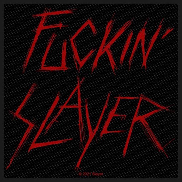 Slayer - Fuckin' Slayer - Aufnäher / Patch
