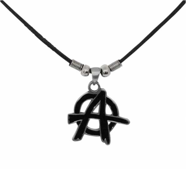 Anarchie Logo Halskette
