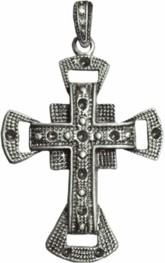 Gothic Halskette Kreuz - keltisch