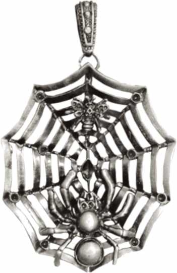 Gothic Halskette Spinne